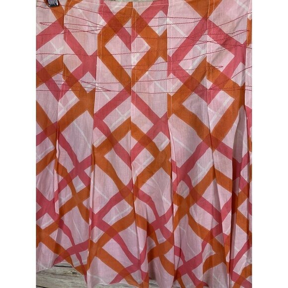 Lux Lux Lux Size 3 Pleated Skirt Pink Checkered - Picture 3 of 11